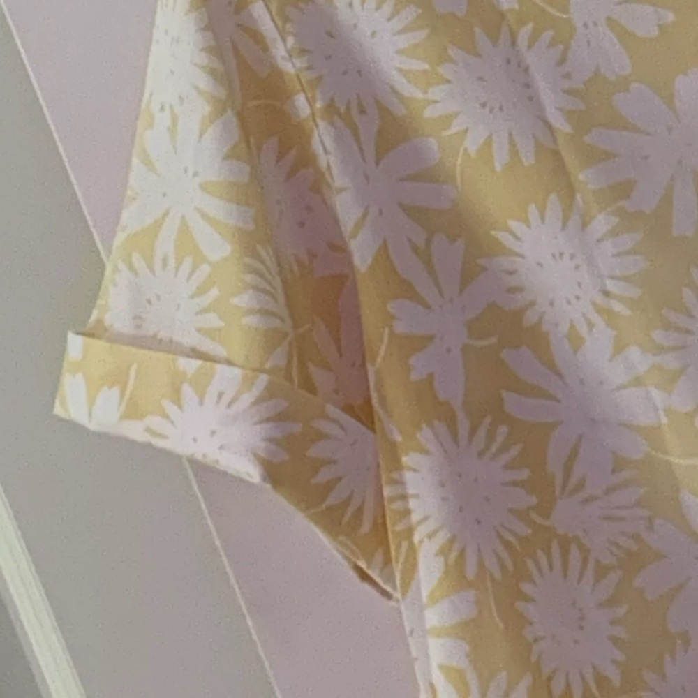Set Of 2 Vintage Blair Women’s Floral Print Button Up Short Sleeve Blouse - Picture 12 of 13